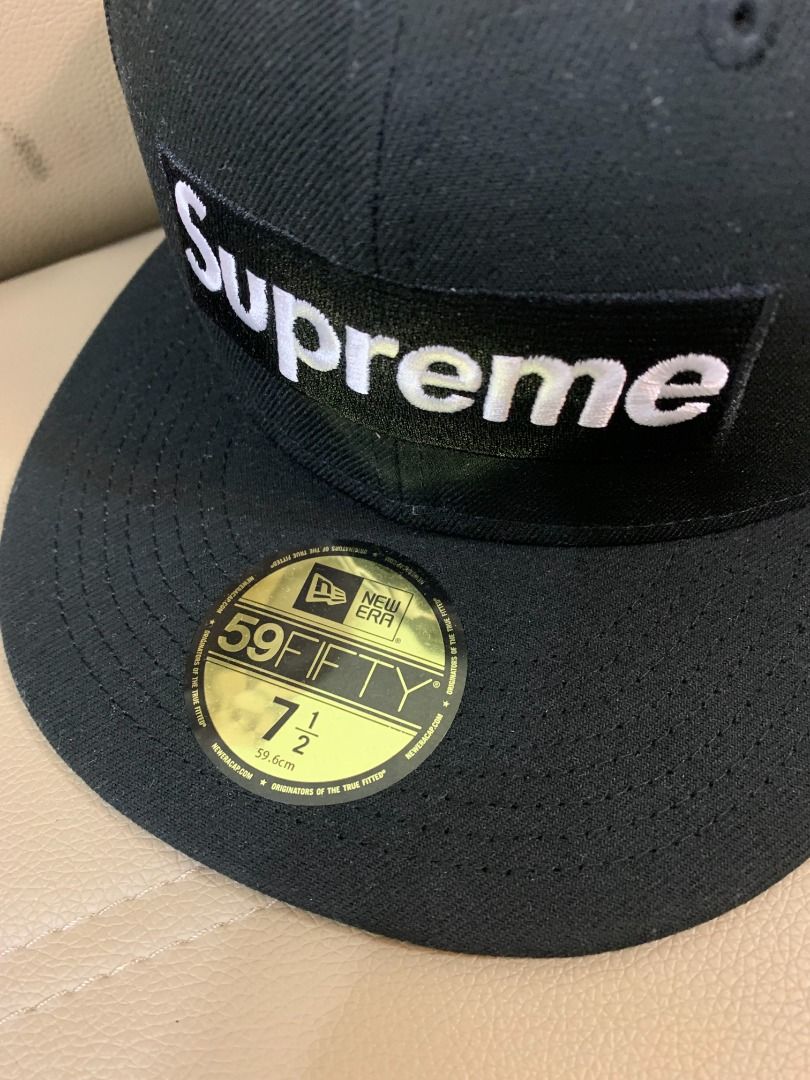 在庫あり即日出荷 supreme money box logo new era 59.6cm - 帽子