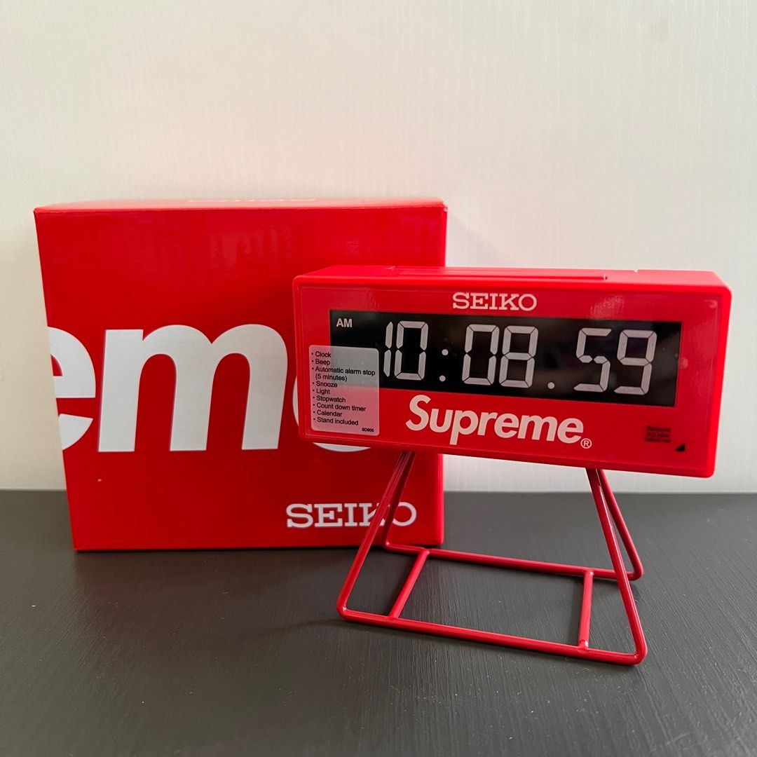 完全未開封】Supreme®/Seiko Marathon Clock-