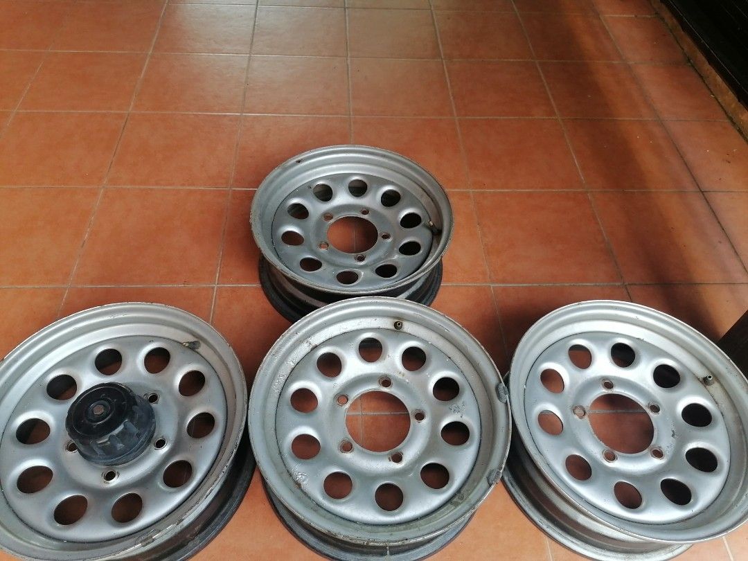 Suzuki Jimny Rim 15" x 5. 5", Auto Accessories on Carousell