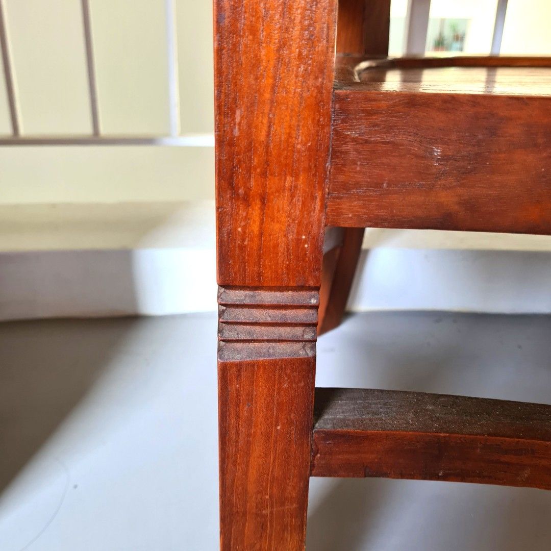 SET OF TEAK WOOD CHAIRS, Furniture & Home Living, Furniture, Chairs on