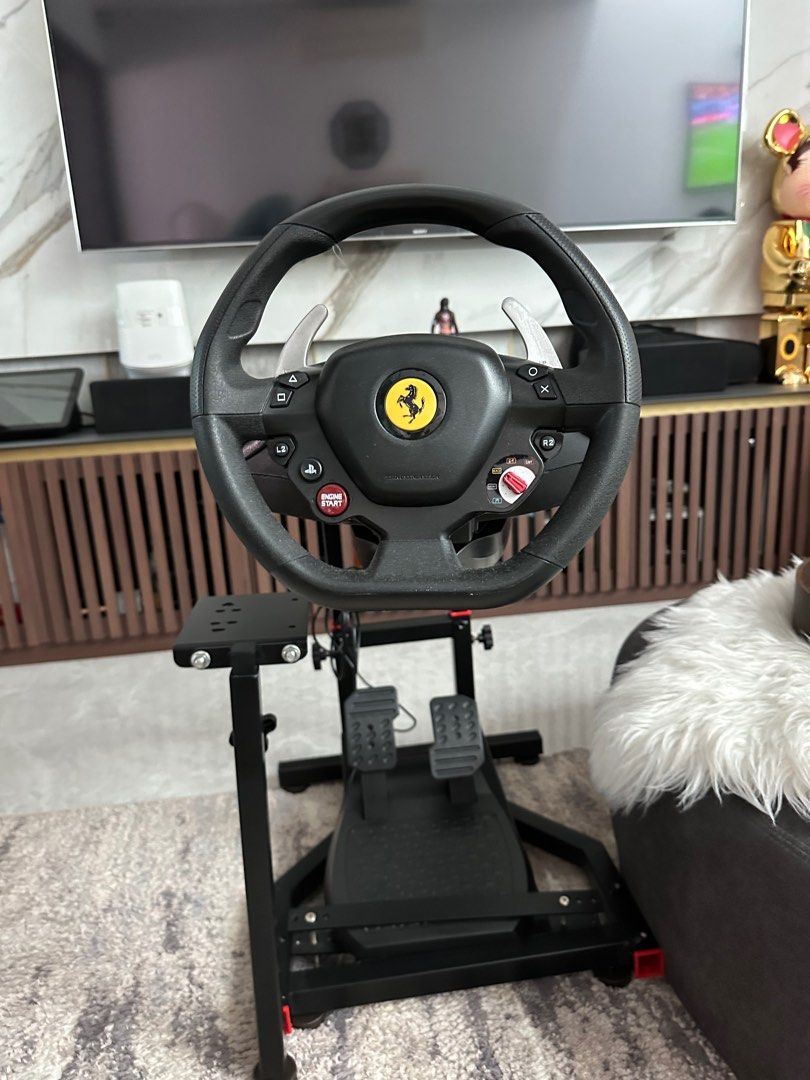 Thrustmaster T80 with frame, Video Gaming, Gaming Accessories ...