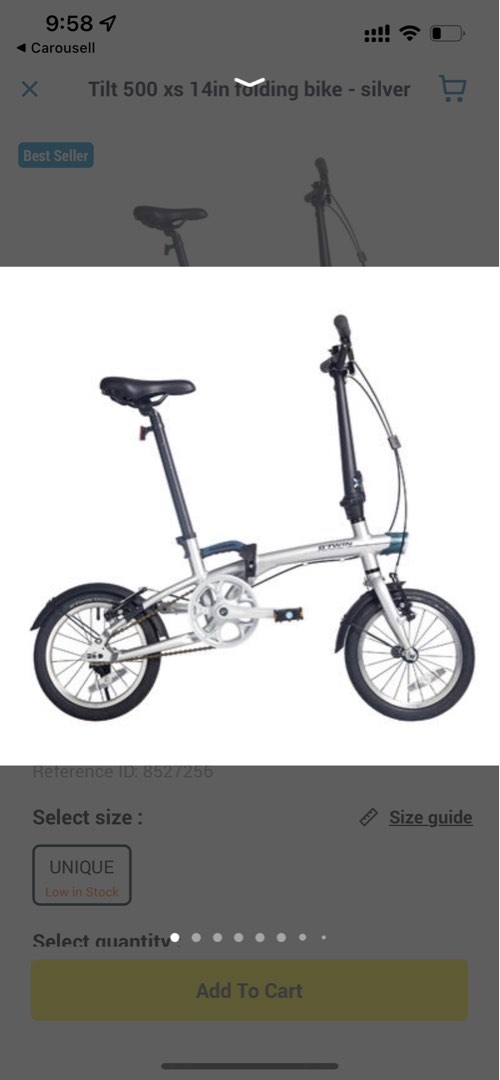 Btwin tilt 500 xs discount