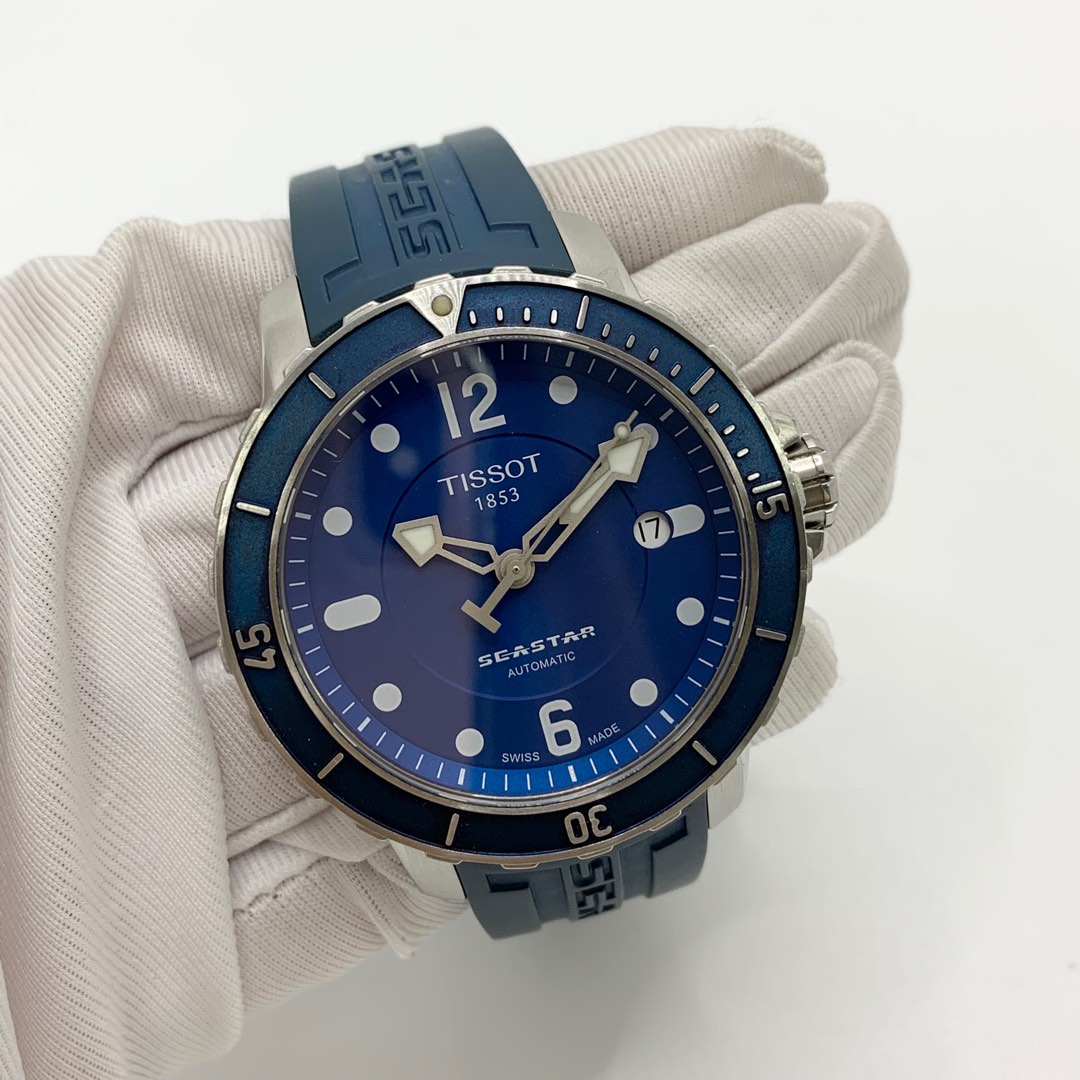 TISSOT T066407 SEASTAR AUTOMATIC WATCH ONLY 227032945 Men s Fashion Watches Accessories Watches on Carousell