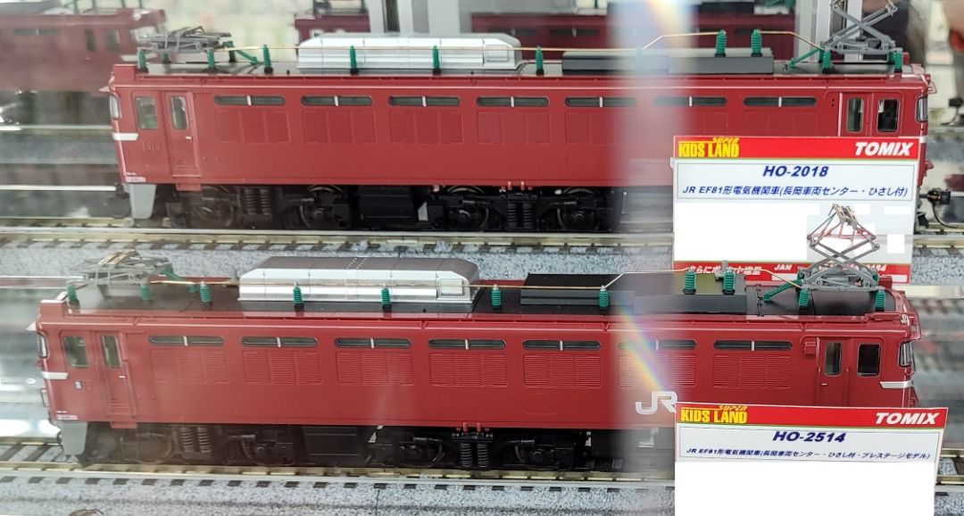 トミックス HOゲージ HO-2514 JR EF81形電気機関車 長岡車両センター