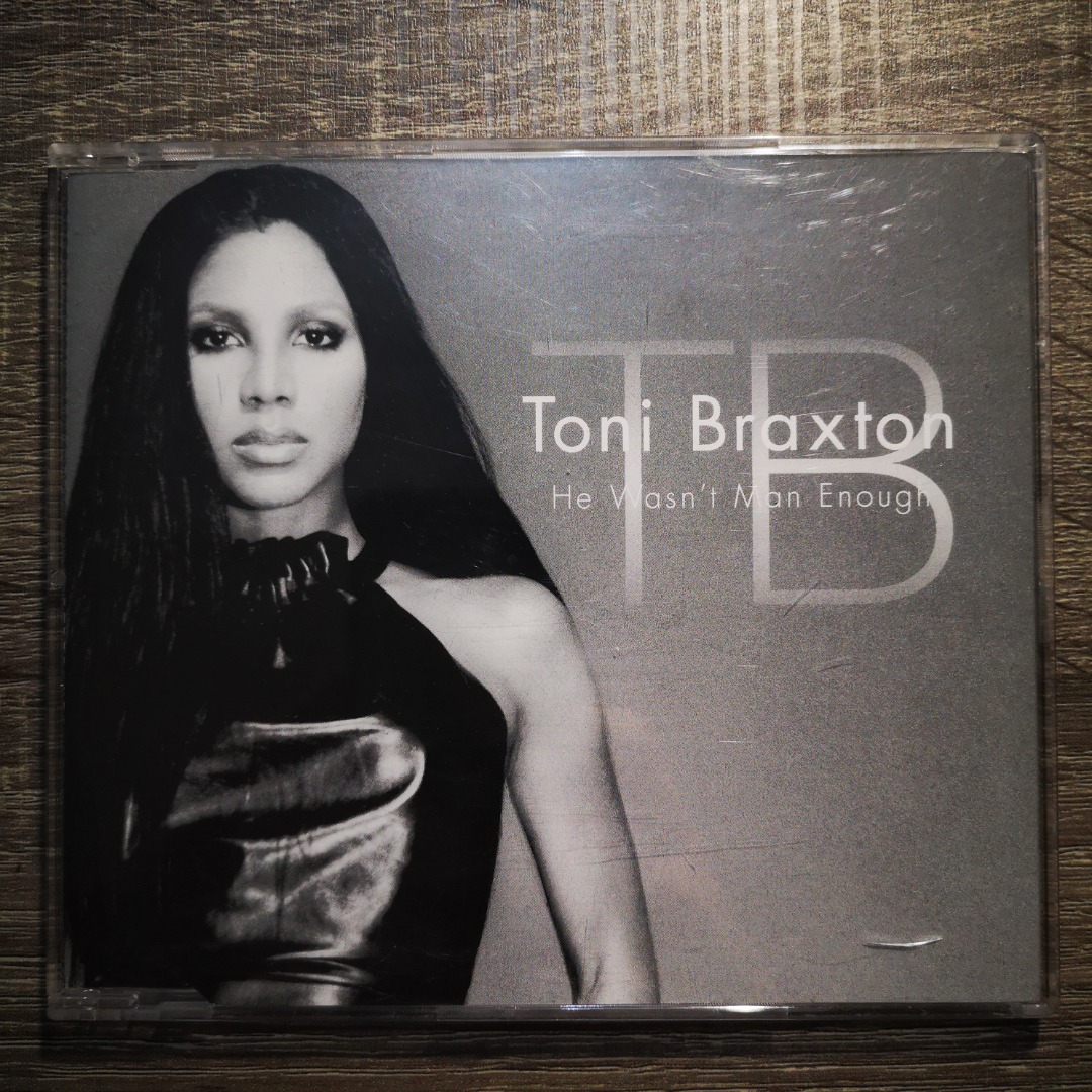 Toni Braxton He Wasn't Man Enough, Hobbies & Toys, Music & Media, CDs