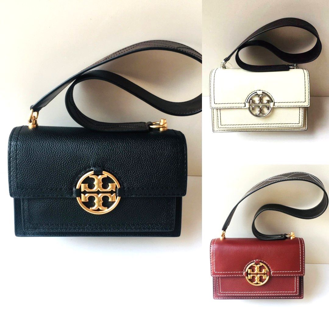 Tory Burch Miller風琴包/單肩袋/袋/bag, 名牌, 手袋及銀包- Carousell