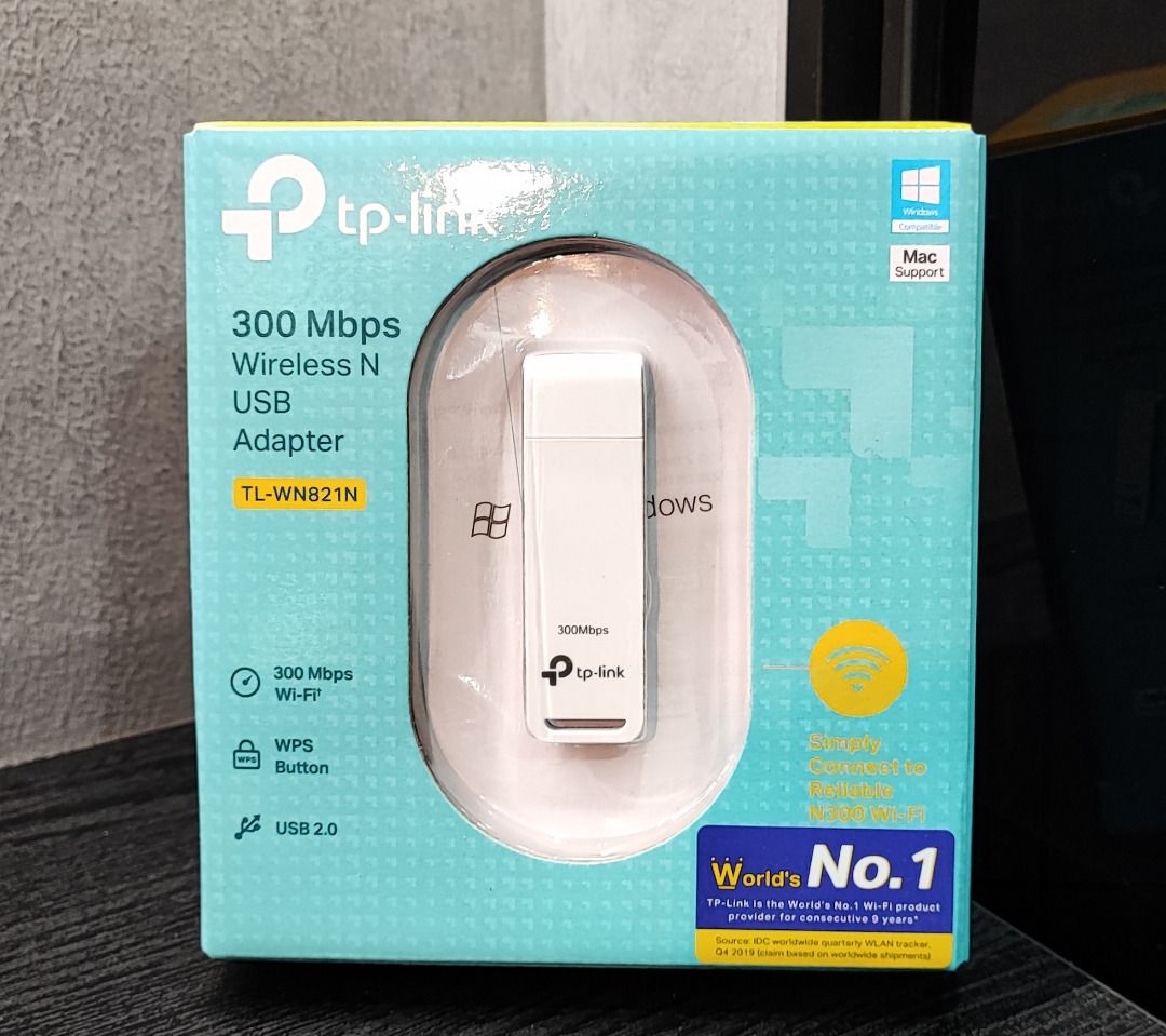 Tp-Link TL-WN821N Wireless USB Adapter, Computers & Tech, Parts ...