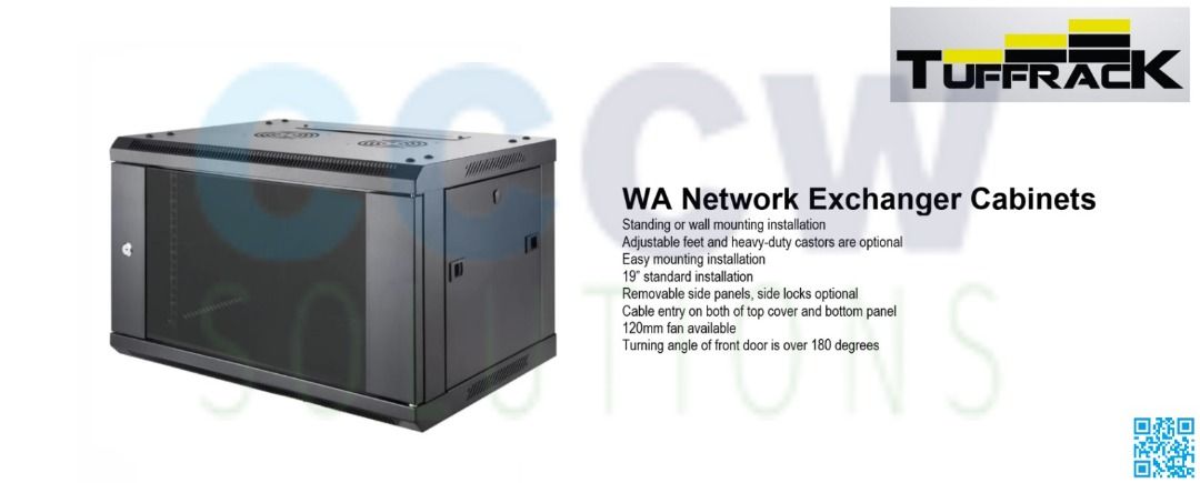 TUFFRACK DATA CABINET 42U, Computers & Tech, Parts & Accessories ...