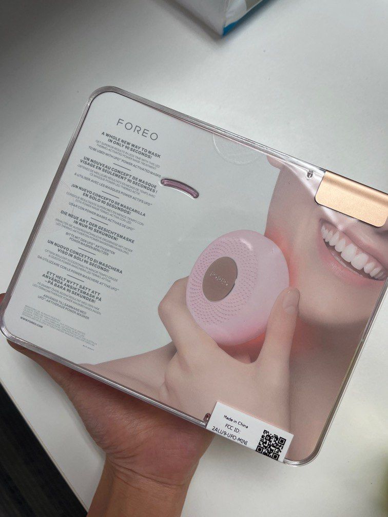 FOREO UFO MINI 2 (pearl pink), Beauty & Personal Care, Face, Face Care on  Carousell