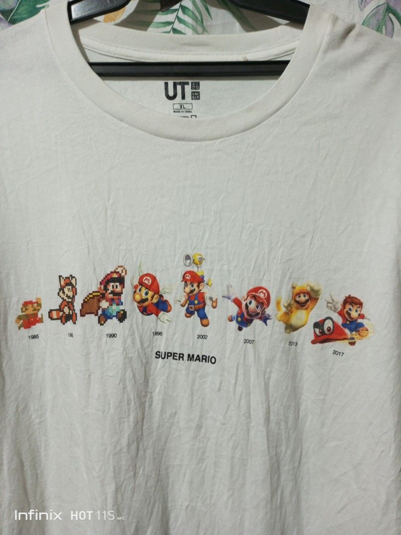 Uniqlo Collab super Mario, Men's Fashion, Tops & Sets, Tshirts & Polo
