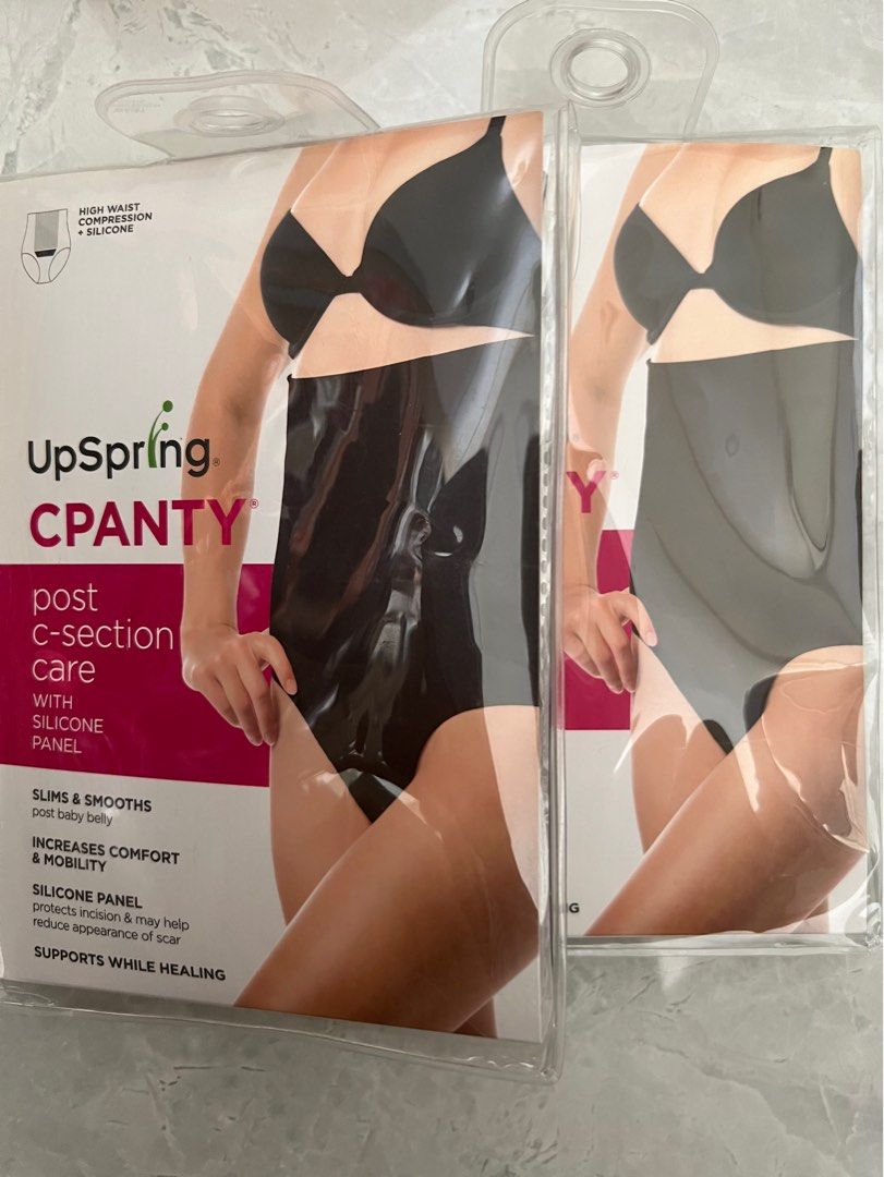 S/M Upspring C-Panty C-Section Recovery Underwear with Silicone Panel for  Incision Care, Babies & Kids, Maternity Care on Carousell