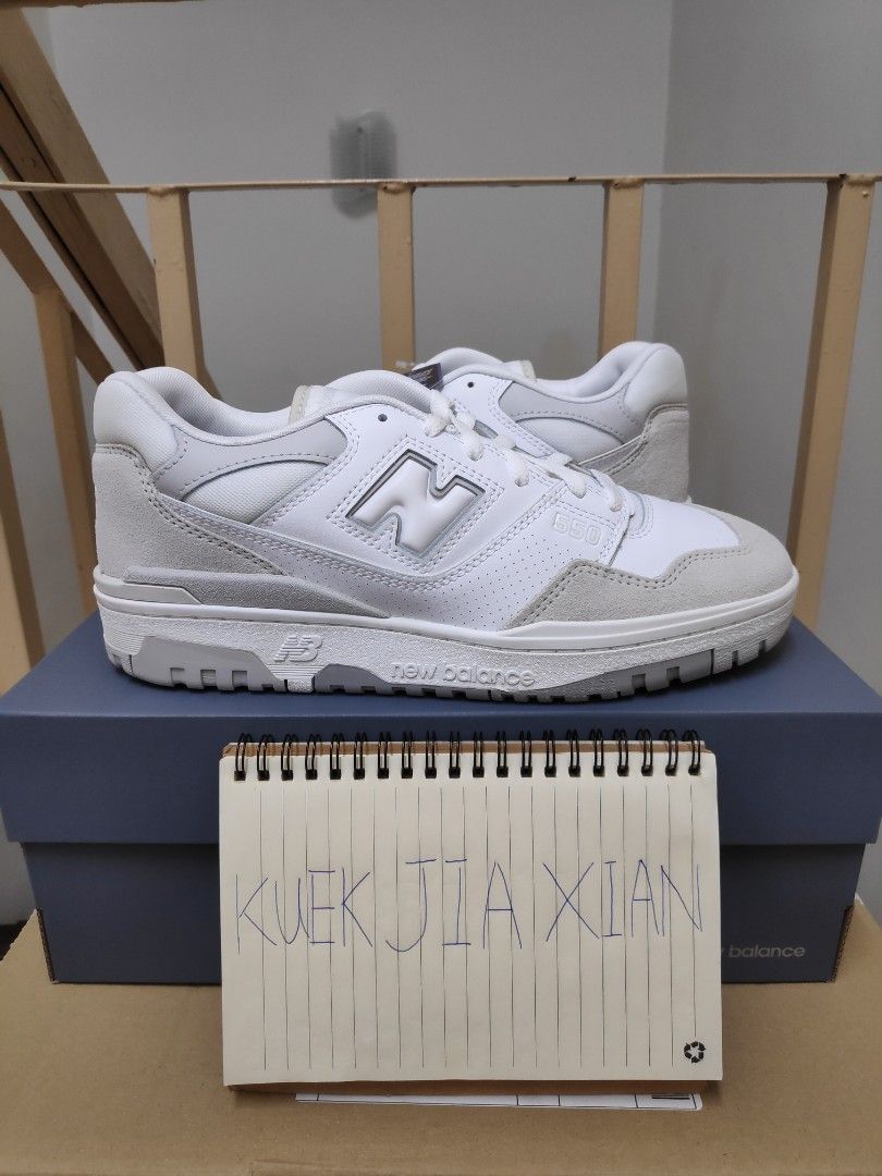 US 9 New balance 550 white summer fog Men s Fashion Footwear