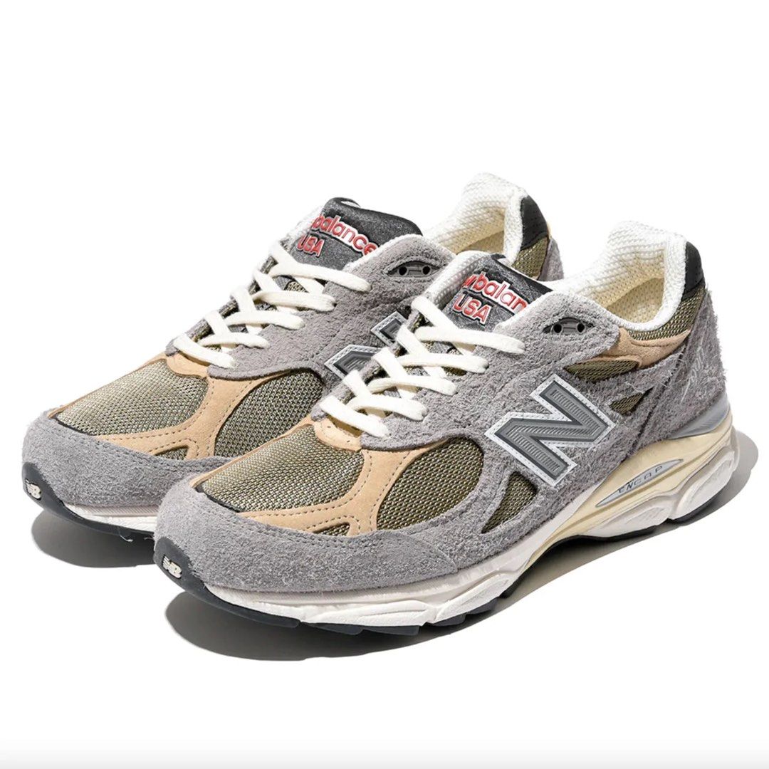 US9🔥 New Balance 990v3 grey gray Teddy Santis M990TG3, 男裝, 鞋