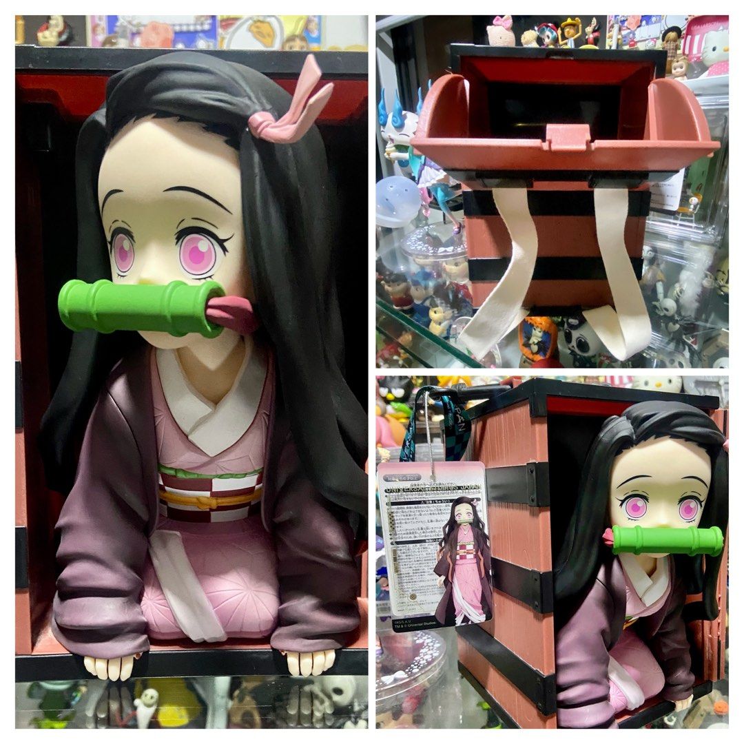 USJ popcorn bucket Nezuko, Hobbies & Toys, Memorabilia & Collectibles
