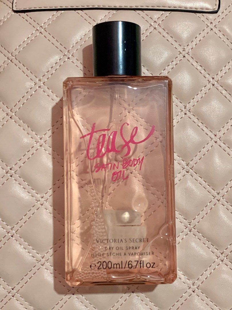 Tease satin shop body oil