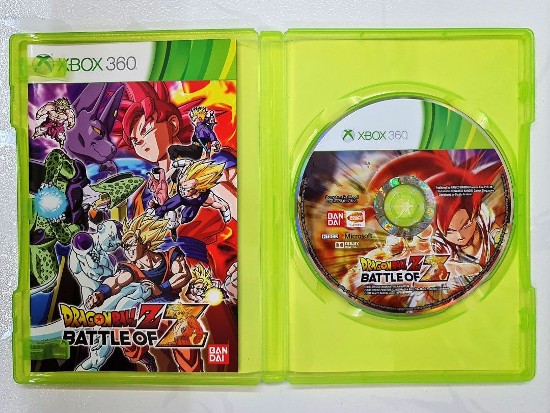 Wst1E Video Game For Xbox 360 : Dragon Ball : Battle Of Z *Used* C/W 3  Redeemable Add-On Dlc Content (Ntscj / Bandai Namco / Teen), Video Gaming,  Video Games, Xbox On Carousell
