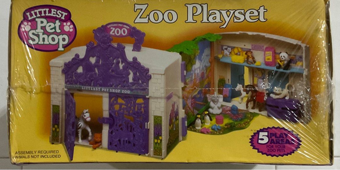 Vintage 1994 littlest Pet Shop Zoo Playset (Kenner), Hobbies & Toys