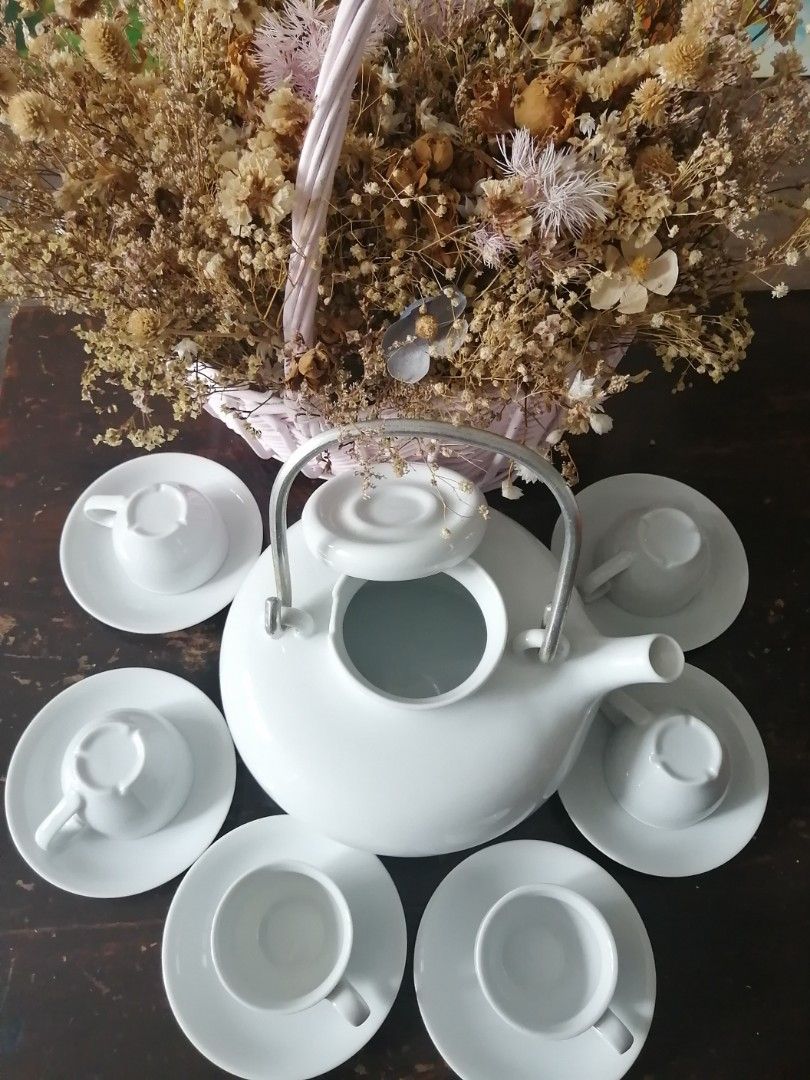 Vintage IKEA Rondo teapot set rare, Furniture & Home Living