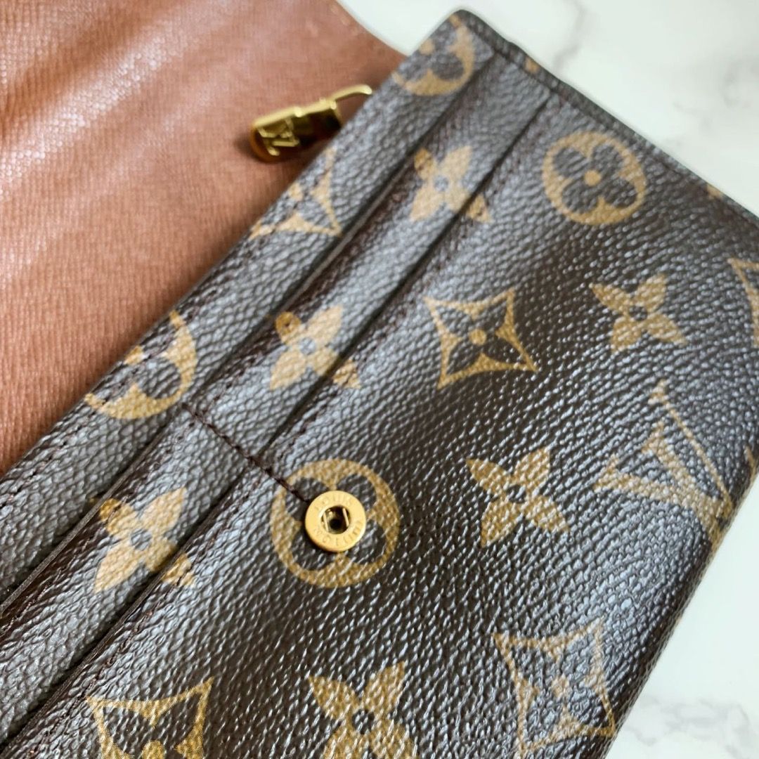 Louis Vuitton Astrid Oversized Long Monogram Brown Wallet Authentic - $439  - From Anna