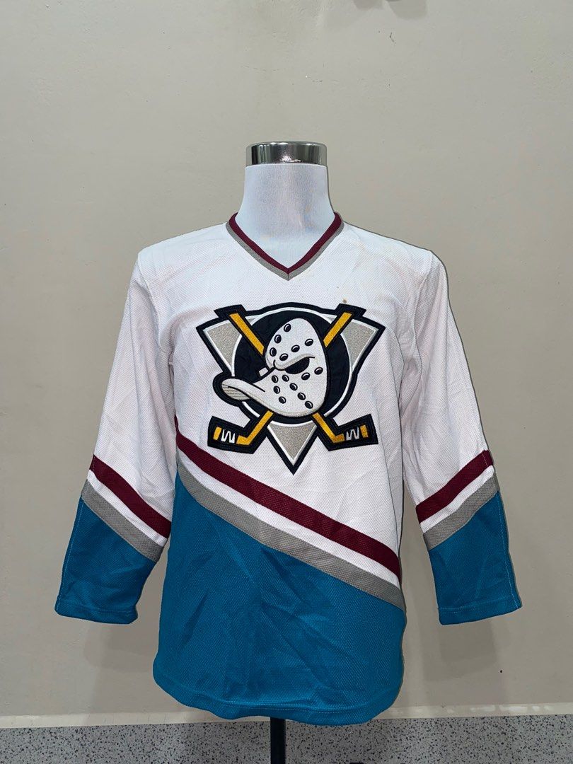 RARE Vintage Anaheim Mighty Ducks 90s Starter Jersey Size XL NHL Hockey  Black