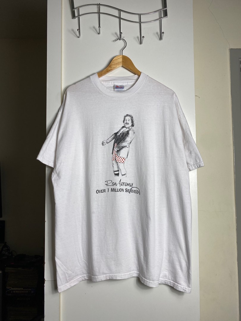 Vintage Ron Jeremy Pornstar, Men's Fashion, Tops & Sets, Tshirts & Polo ...