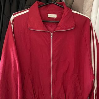 Vintage Striped Zip Jacket