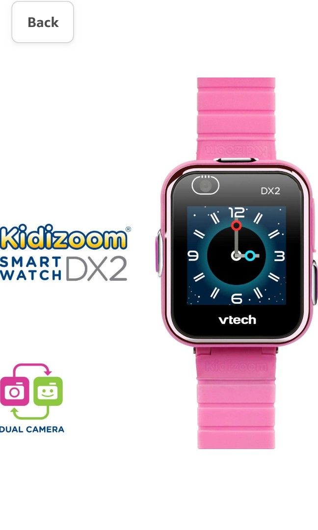 VTech Kidizoom DX2 kids smart watch, Pink, Hobbies & Toys, Toys & Games ...