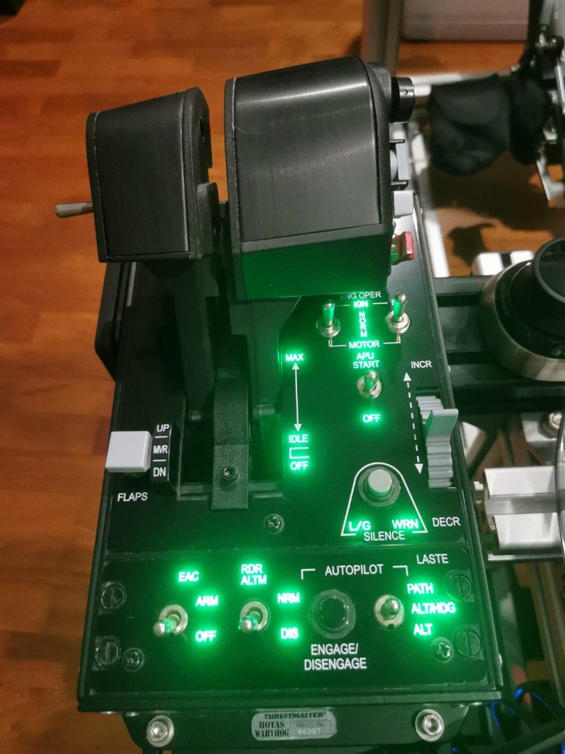 Warthog throttle with slew mod, Computers & Tech, Parts & Accessories, Other Accessories on