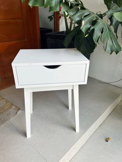 White side table