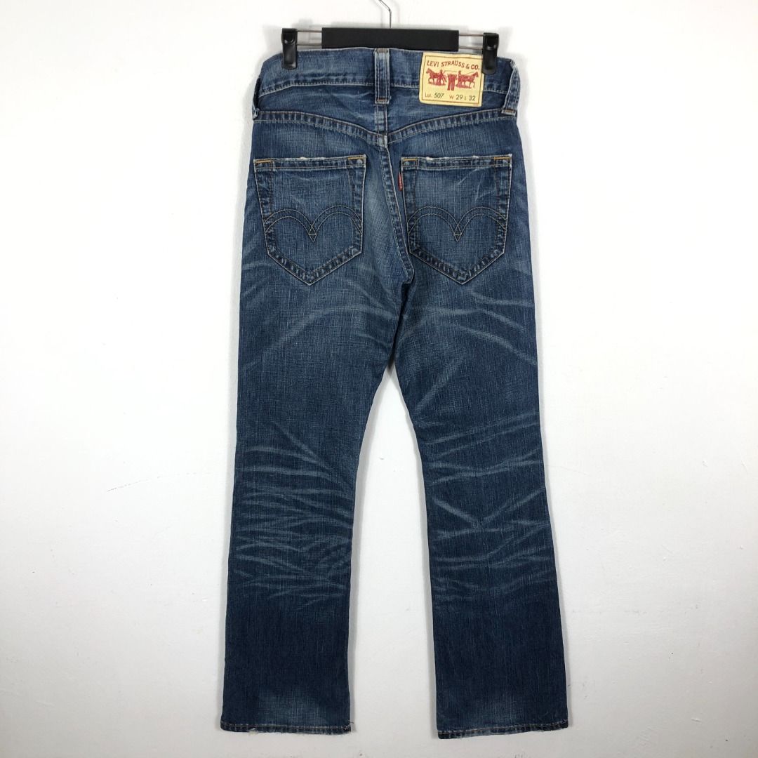 Womens Vintage Levis 507 Jeans Flare Denim 31 x 33 L1265W Women s