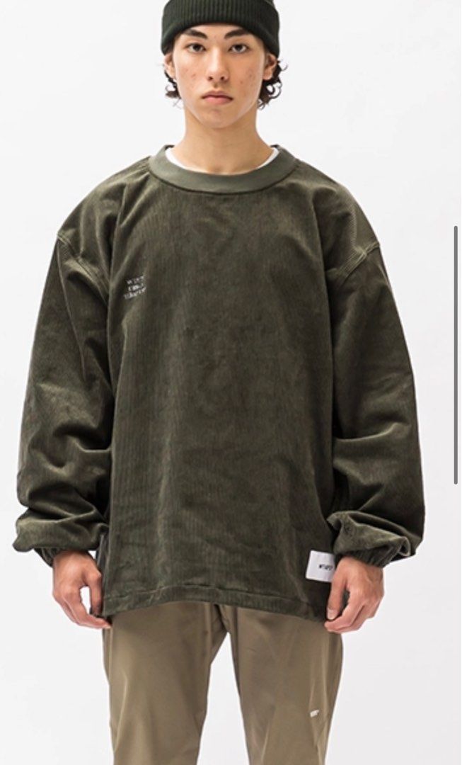 wtaps 2022 SMOCK LS / COTTON. CORDUROY. WUT, 男裝, 上身及套裝, T