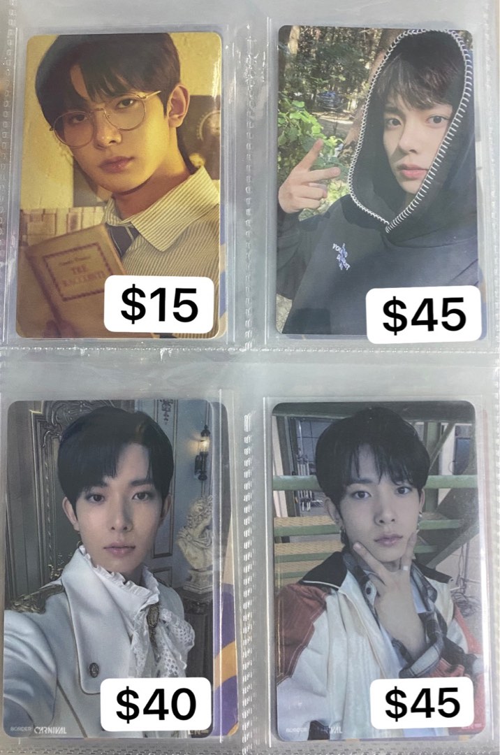 Wts Enhypen Heeseung Pcs Ums Bdo Weverse Pob Bdc Sw Ld Bdc Pws Ld