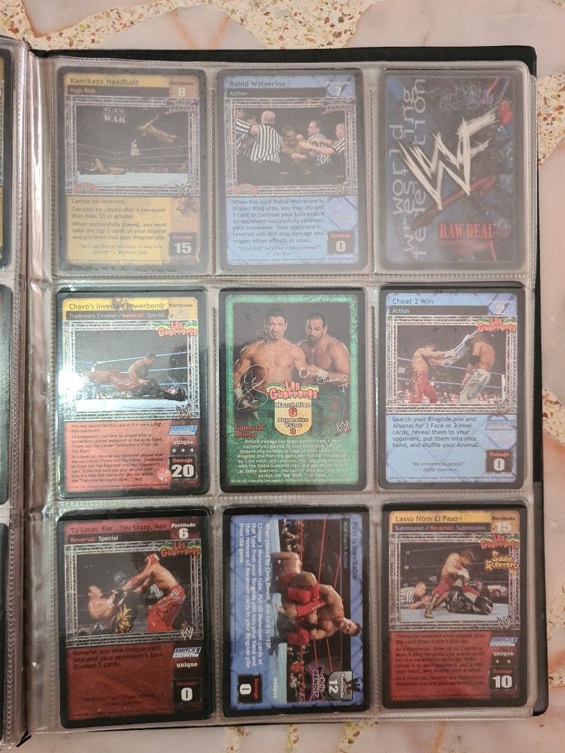WWE Trading Cards Assorted, Hobbies & Toys, Memorabilia & Collectibles