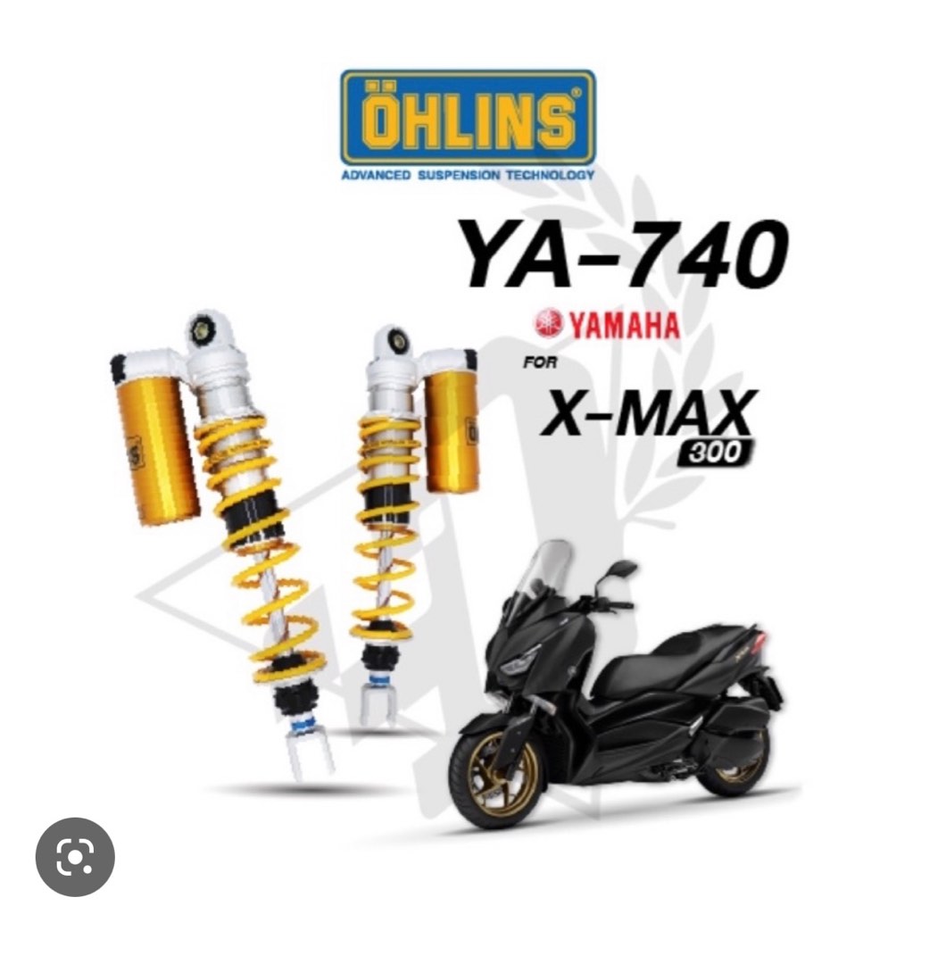 Amortisseur Arrière Öhlins YA 740 YAMAHA X-MAX 300 de 2016 main image 0