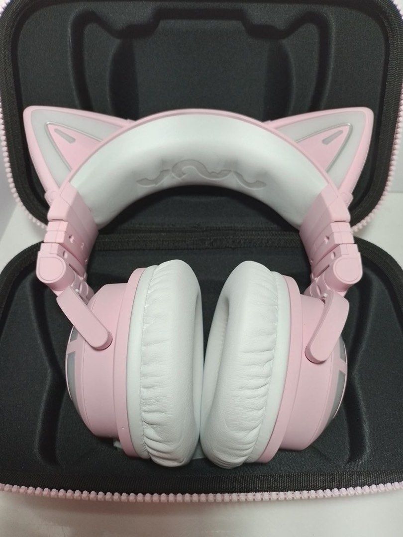 YOWU RGB Cat Ear Headphone/IFYOO RGB Gaming Headset Stand, Audio