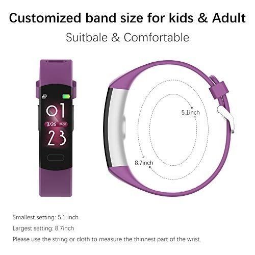 2883 YoYoFit Slim Kids Fitness Tracker Heart Rate Monitor Kids