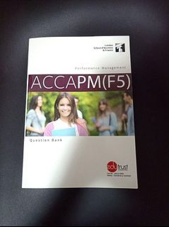 ACCA F5 book, ACCA PM book, Performance Management