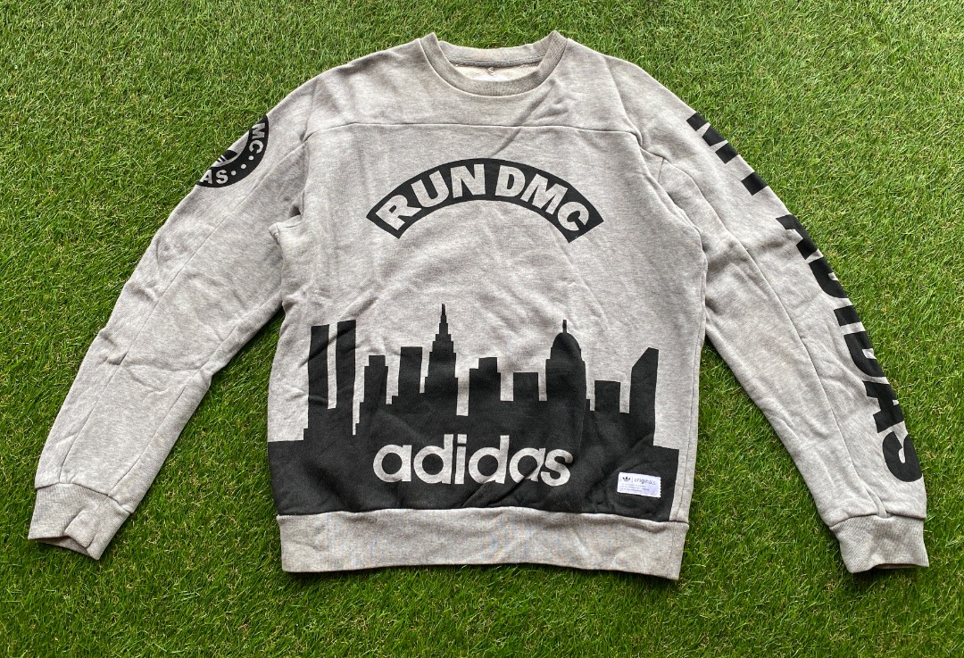 ADIDAS X RUN DMC 1982 SWEATSHIRT B4 Men s Fashion Tops Sets