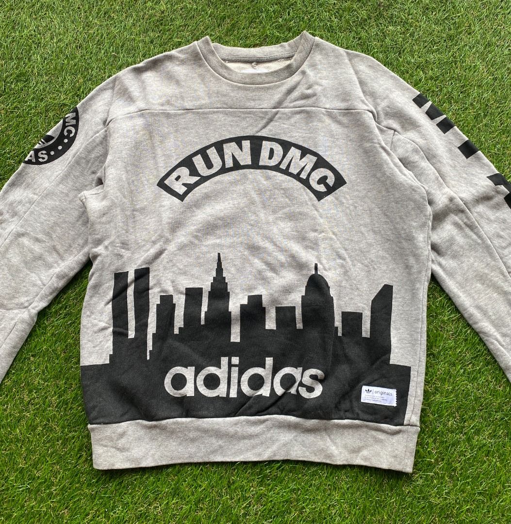Run dmc adidas sweatshirt new arrivals