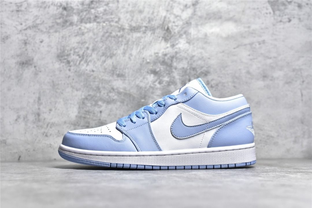 Air jordan 1 shop low light blue