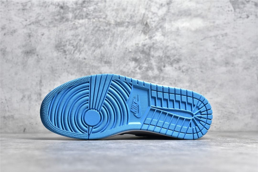 Air Jordan 1 low Blue white shoes Men s Fashion Footwear
