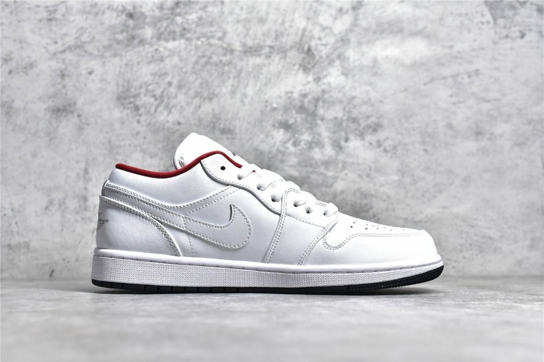 Air jordan 1 new arrivals low white red