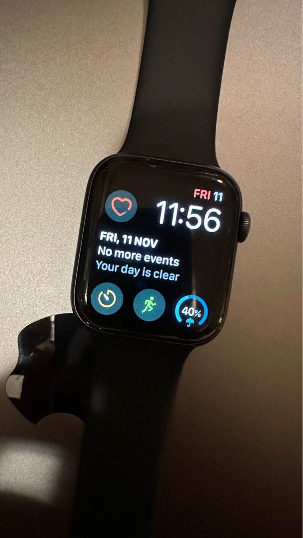 Apple watch discount 4 44 black