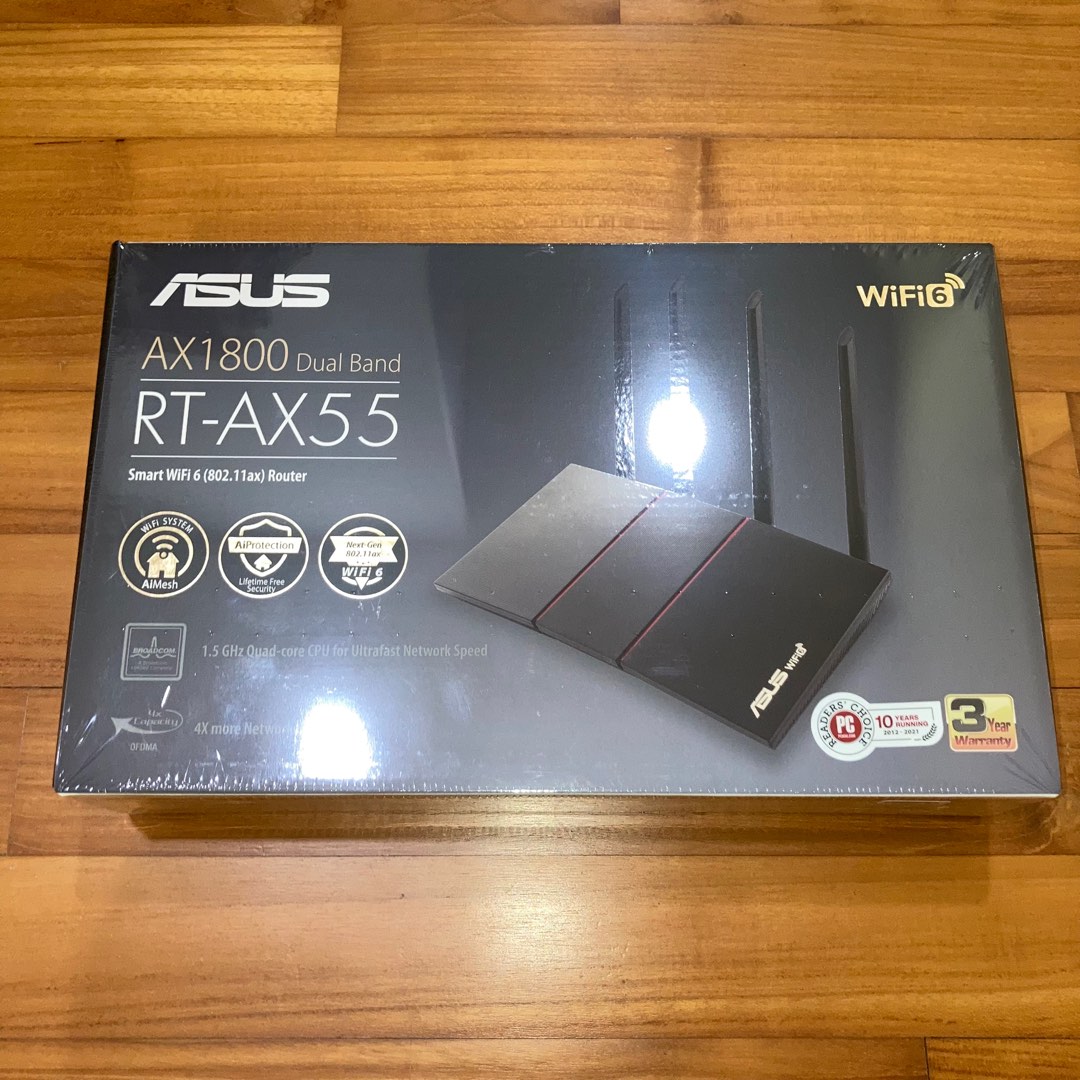 Asus RT-AX55 Router, Computers & Tech, Parts & Accessories, Networking ...