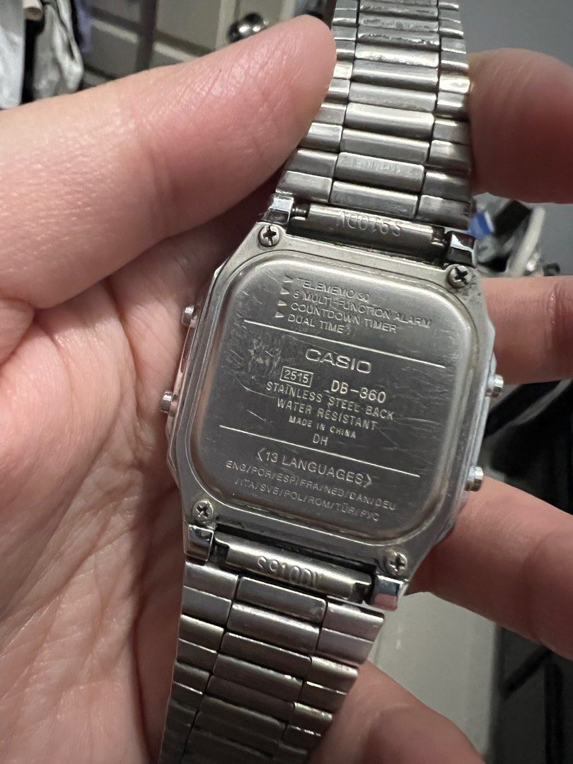 Authentic Casio DB-360, Women's Fashion, Watches & Accessories, Watches ...