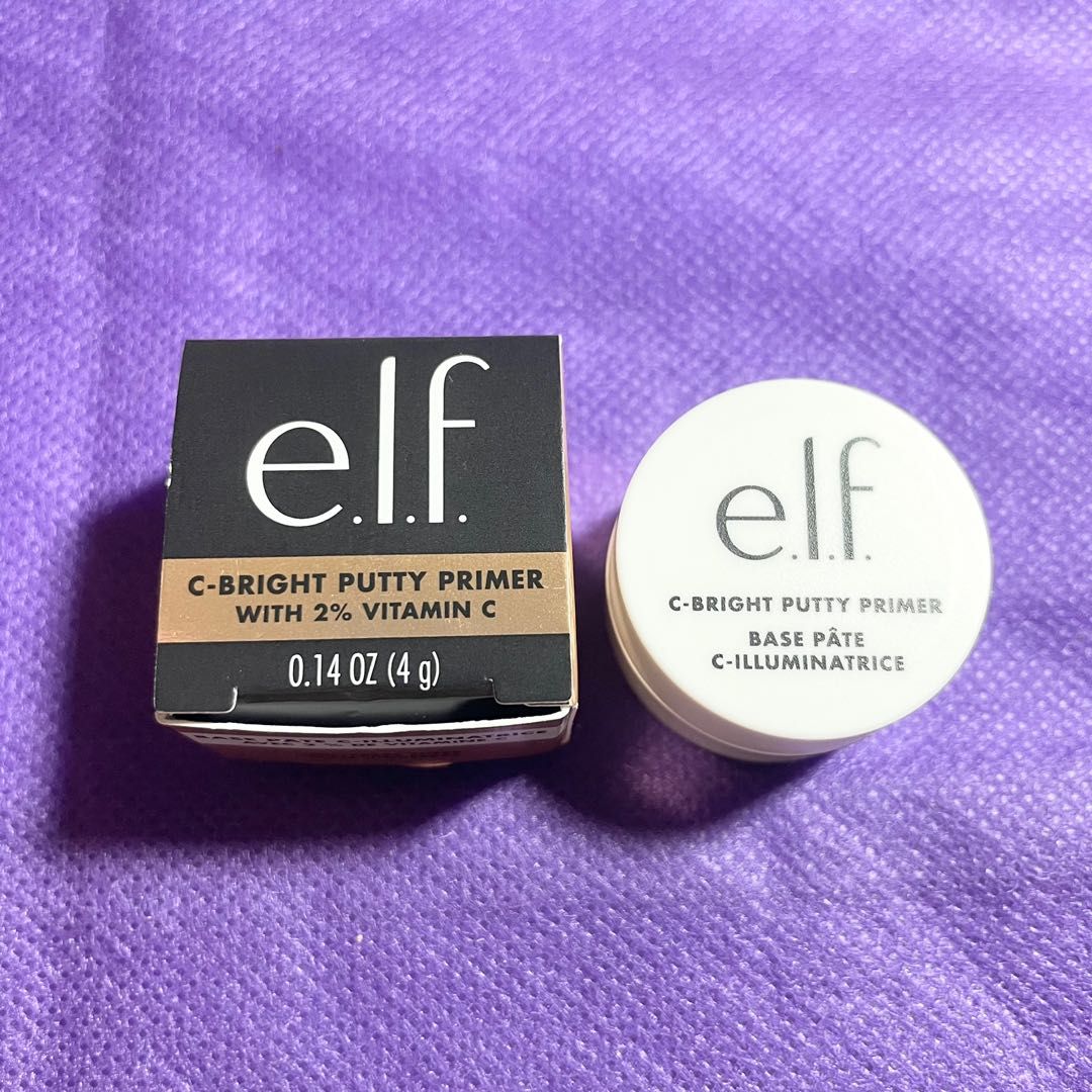 NEW STOCK AUTHENTIC Elf cosmetics c bright putty makeup base primer (Category: Makeup) located in Pasig City. Submitted by vanityboutique (Listing ID 1198711974, Image 2). Description: Pm for more details 4g boxed Brand new and authentic Selling low and affordable One of the best selling brands in the makeup skincare perfume world .