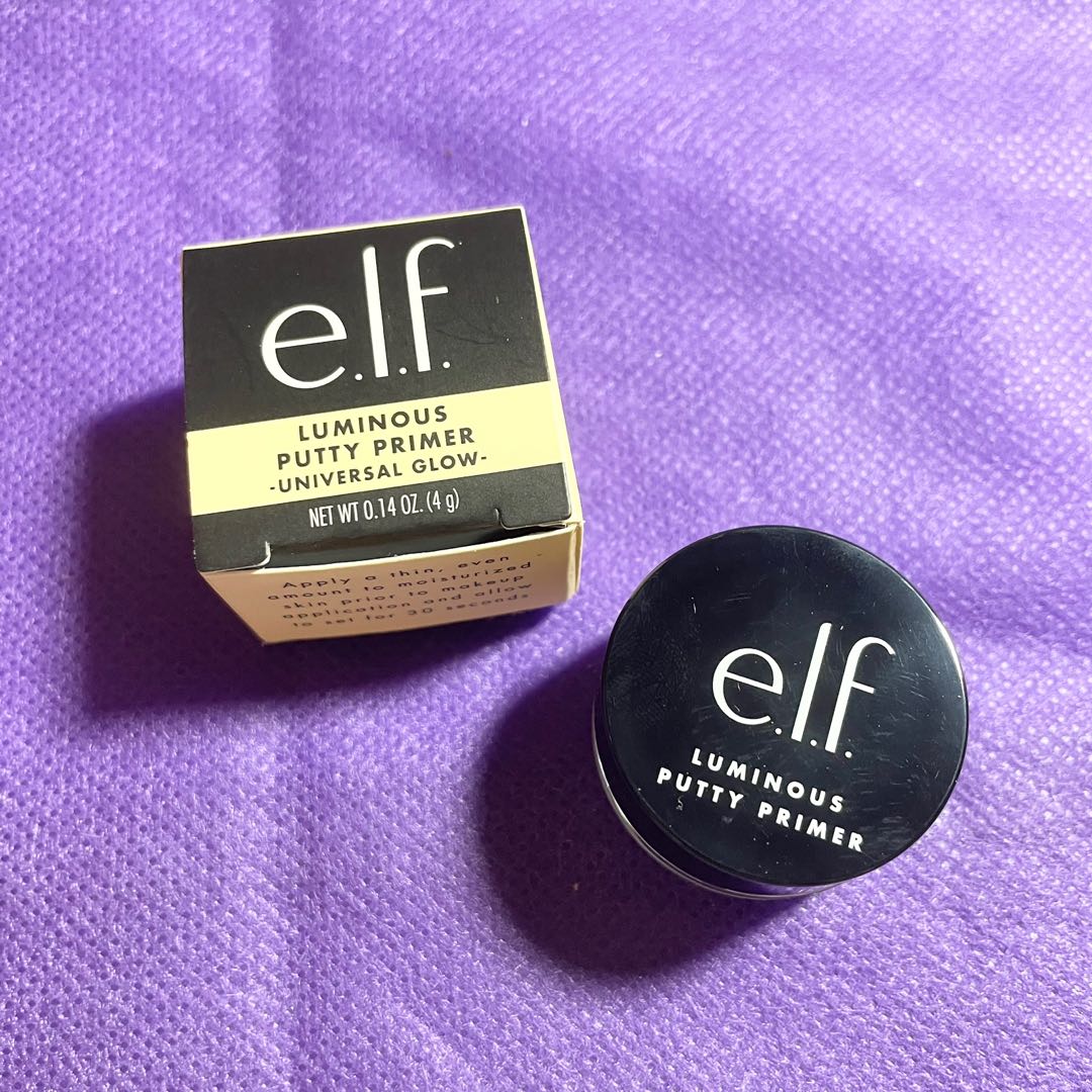 AUTHENTIC Elf cosmetics luminous putty makeup base primer 4g, Beauty