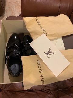 Louis Vuitton Minister Derby Men's Black Shoes Size 9.5. Fits Sizes 9-10
