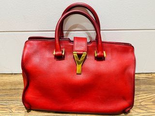 Bag Sale! YSL Cabas Chyc leather bag