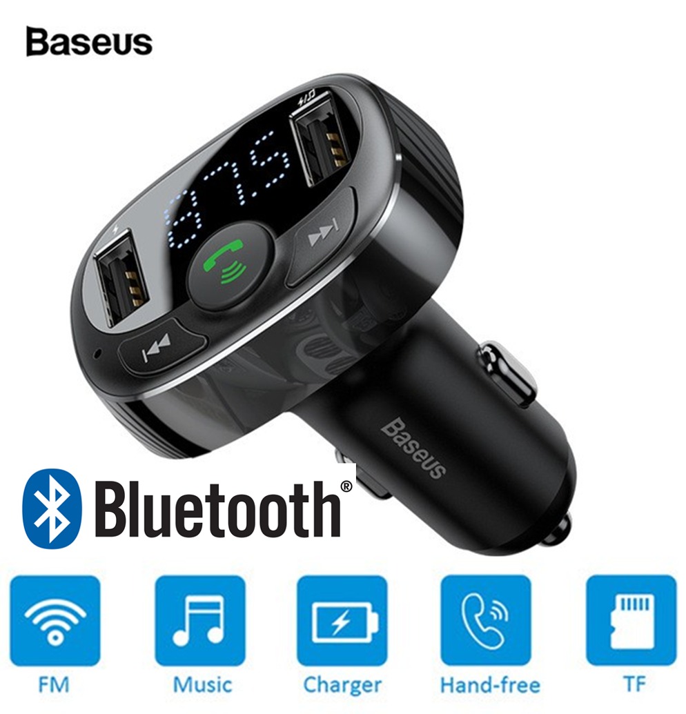 Baseus FM Transmitter Bluetooth MP3 car charger Car Accessories